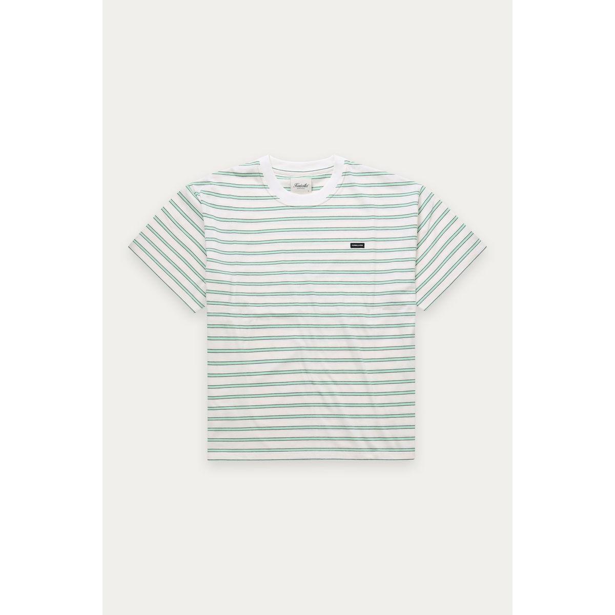 S.S STRIPE TEE-MENS T-SHIRTS & POLO'S-KUWALLA-JB Evans Fashions & Footwear