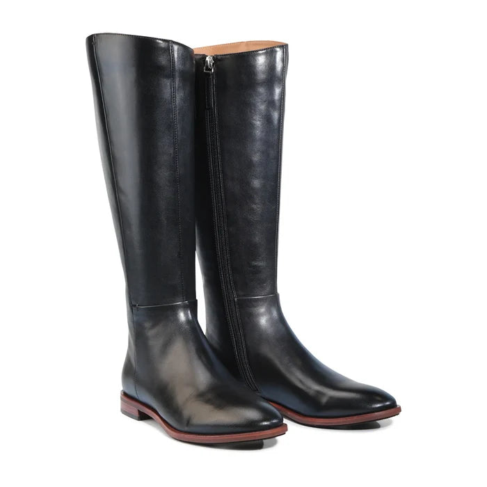 TALL LEATHER BOOT-LADIES BOOTS-EOS FOOTWEAR-JB Evans Fashions & Footwear