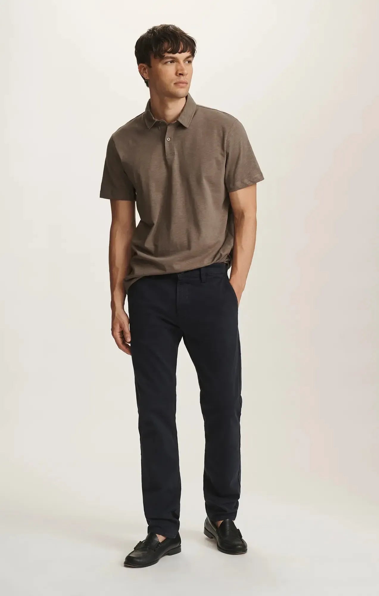 MILTON DARK NAVY CASUAL TWILL