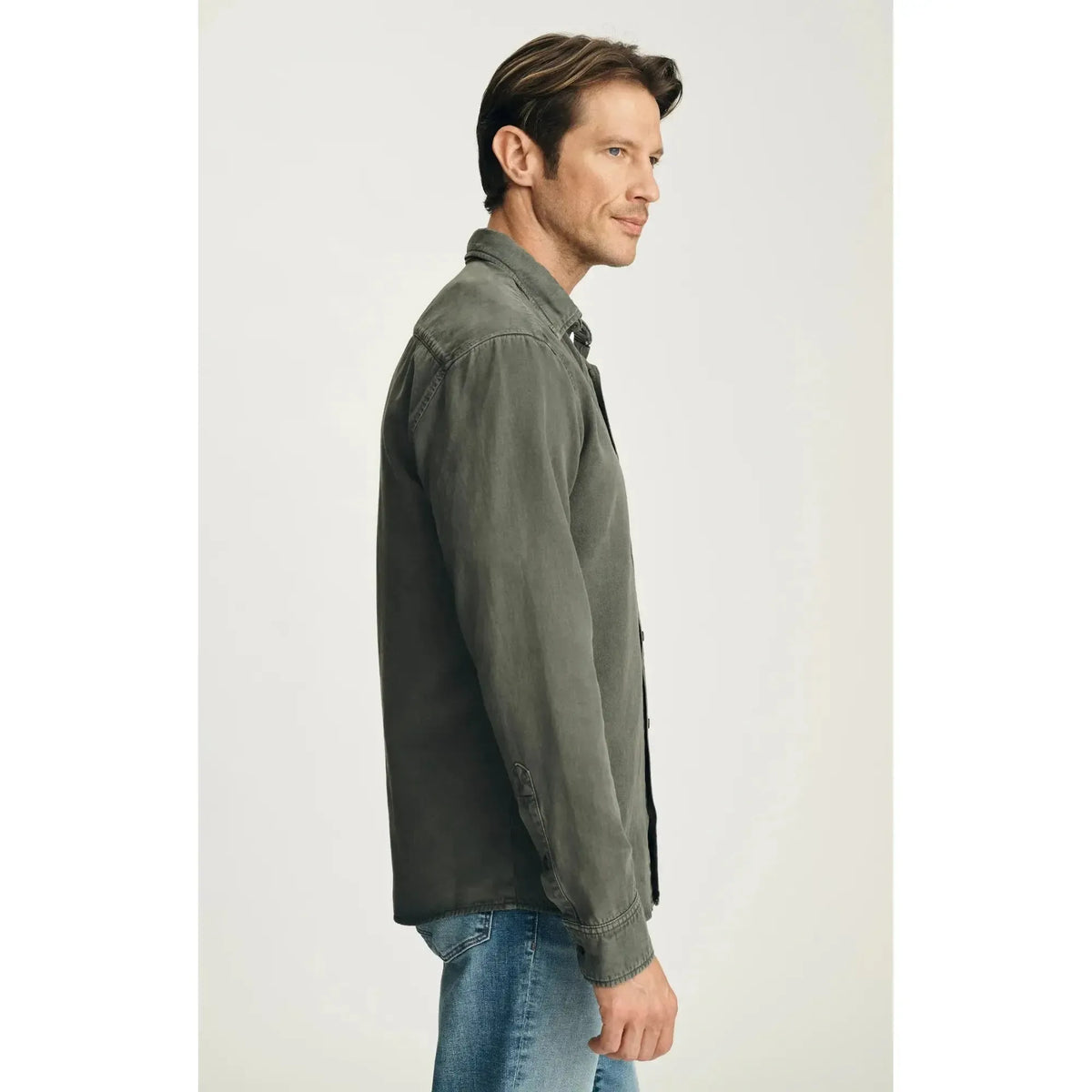TENCEL BLEND SHIRT-MENS SHIRTS-34 HERITAGE-JB Evans Fashions & Footwear