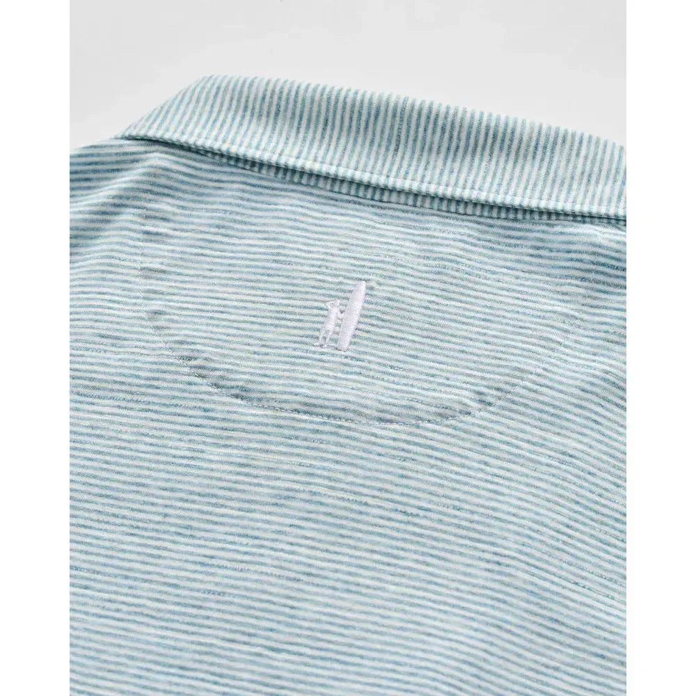 THATCHER MINI STRIPE POLO-MENS T-SHIRTS & POLO'S-JOHNNIE-O-JB Evans Fashions & Footwear