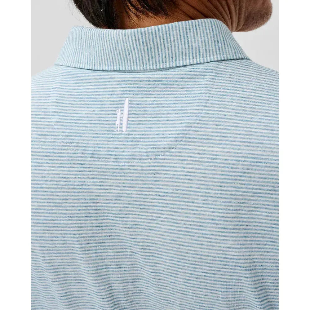 THATCHER MINI STRIPE POLO-MENS T-SHIRTS & POLO'S-JOHNNIE-O-JB Evans Fashions & Footwear