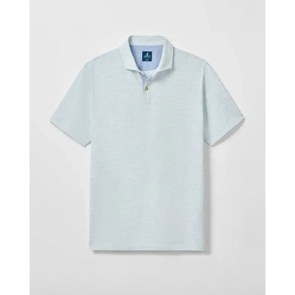 THATCHER MINI STRIPE POLO-MENS T-SHIRTS & POLO'S-JOHNNIE-O-JB Evans Fashions & Footwear