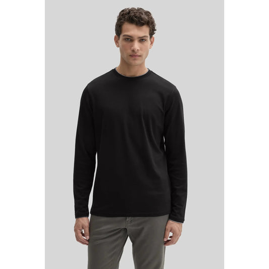 THE BARAKETT DOUBLE NECK LS-MENS T-SHIRTS & POLO'S-ROBERT BARAKETT-JB Evans Fashions & Footwear