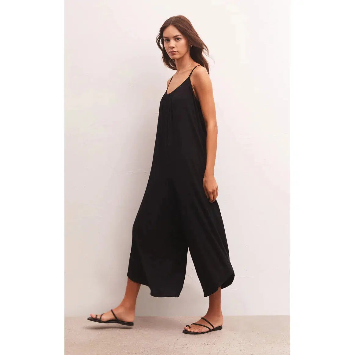 THE FLARED JUMPSUIT-LADIES DRESSES & JUMPERS-Z SUPPLY-JB Evans Fashions & Footwear