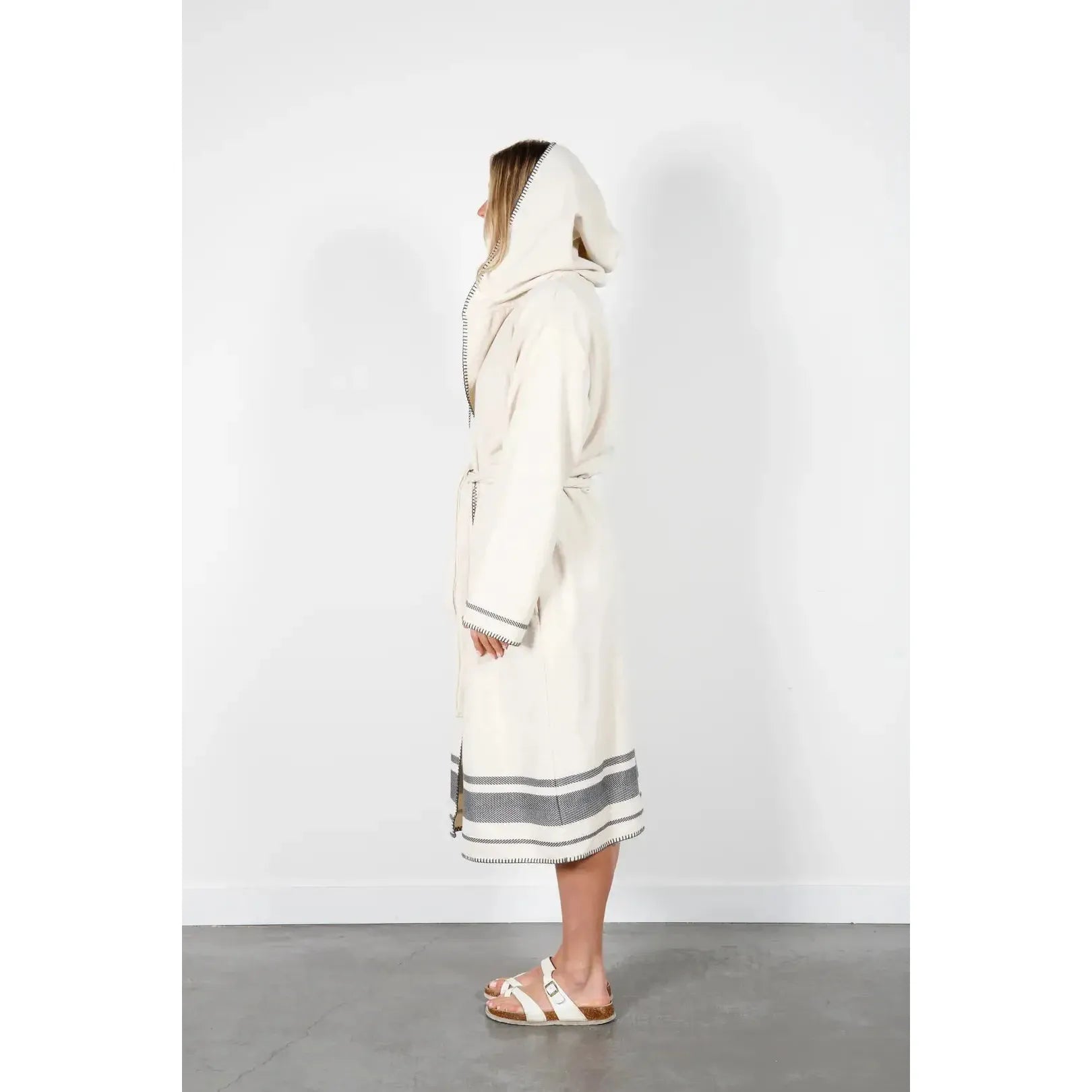 THE HAWTHORNE SERIES HOODED TERRY ROBE-HOME-TOFINO TOWEL CO-JB Evans Fashions & Footwear