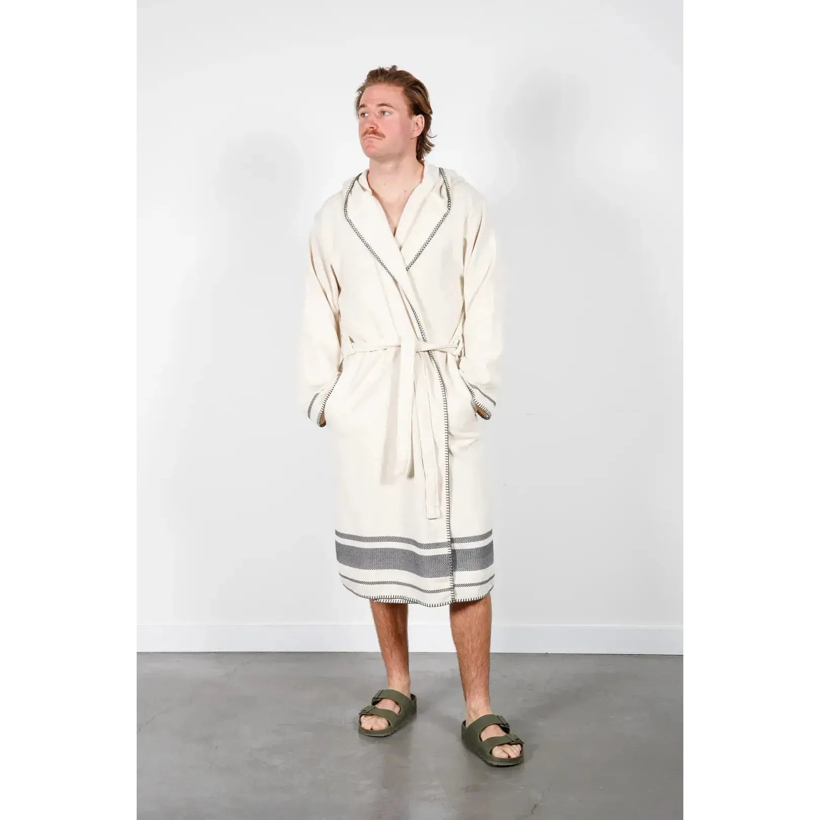 THE HAWTHORNE SERIES HOODED TERRY ROBE-HOME-TOFINO TOWEL CO-JB Evans Fashions & Footwear