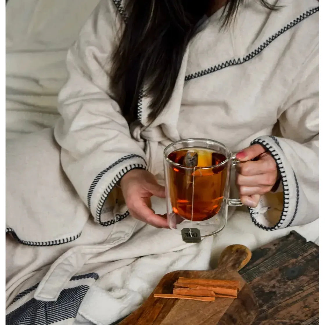 THE HAWTHORNE SERIES HOODED TERRY ROBE-HOME-TOFINO TOWEL CO-JB Evans Fashions & Footwear