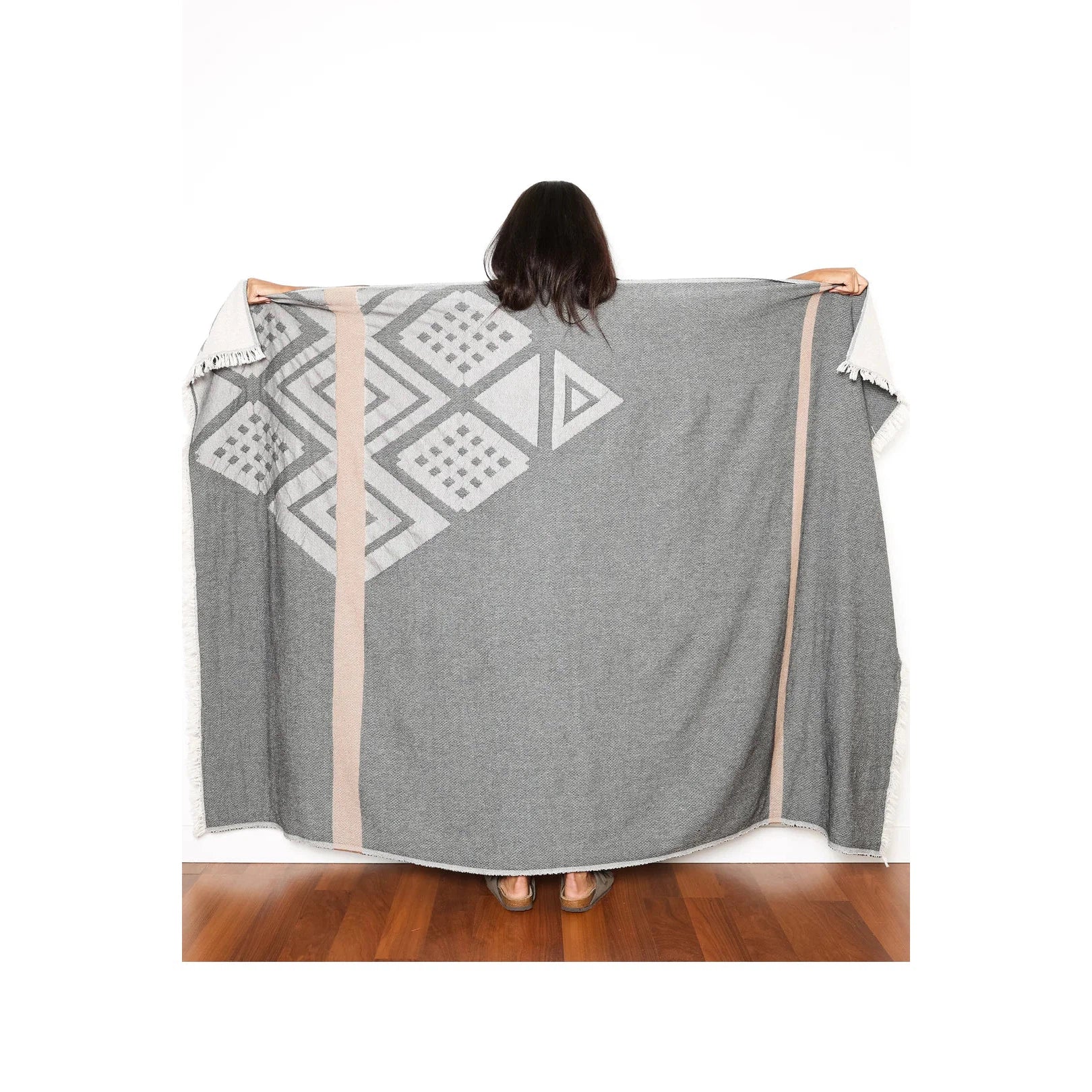 THE MALIN THROW-MALIN-O/SGRY-HOME-TOFINO TOWEL CO-JB Evans Fashions & Footwear