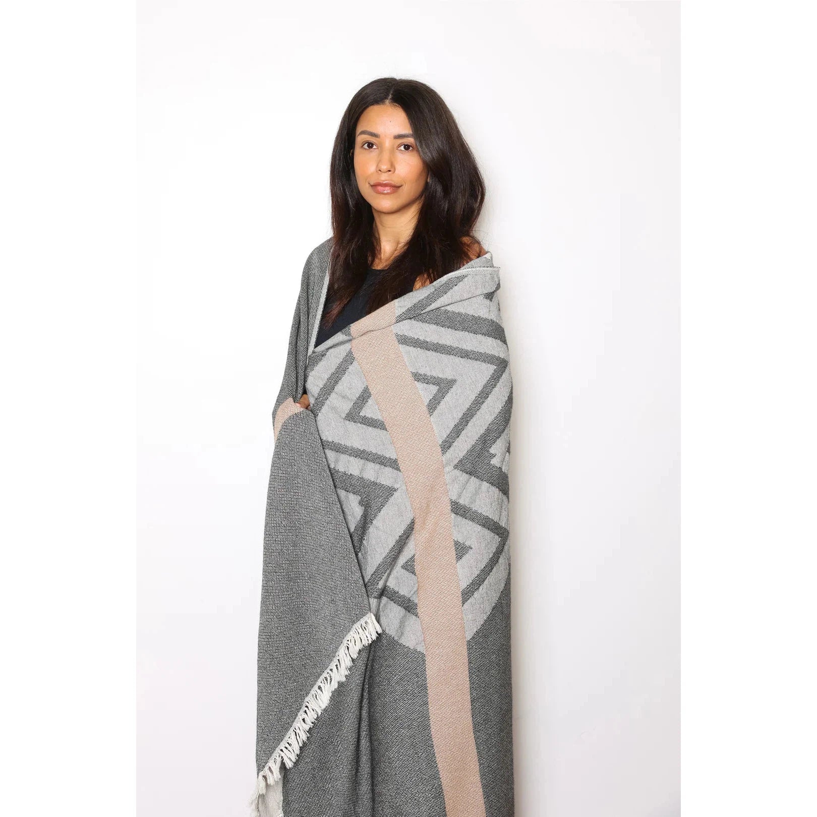 THE MALIN THROW-MALIN-O/SGRY-HOME-TOFINO TOWEL CO-JB Evans Fashions & Footwear