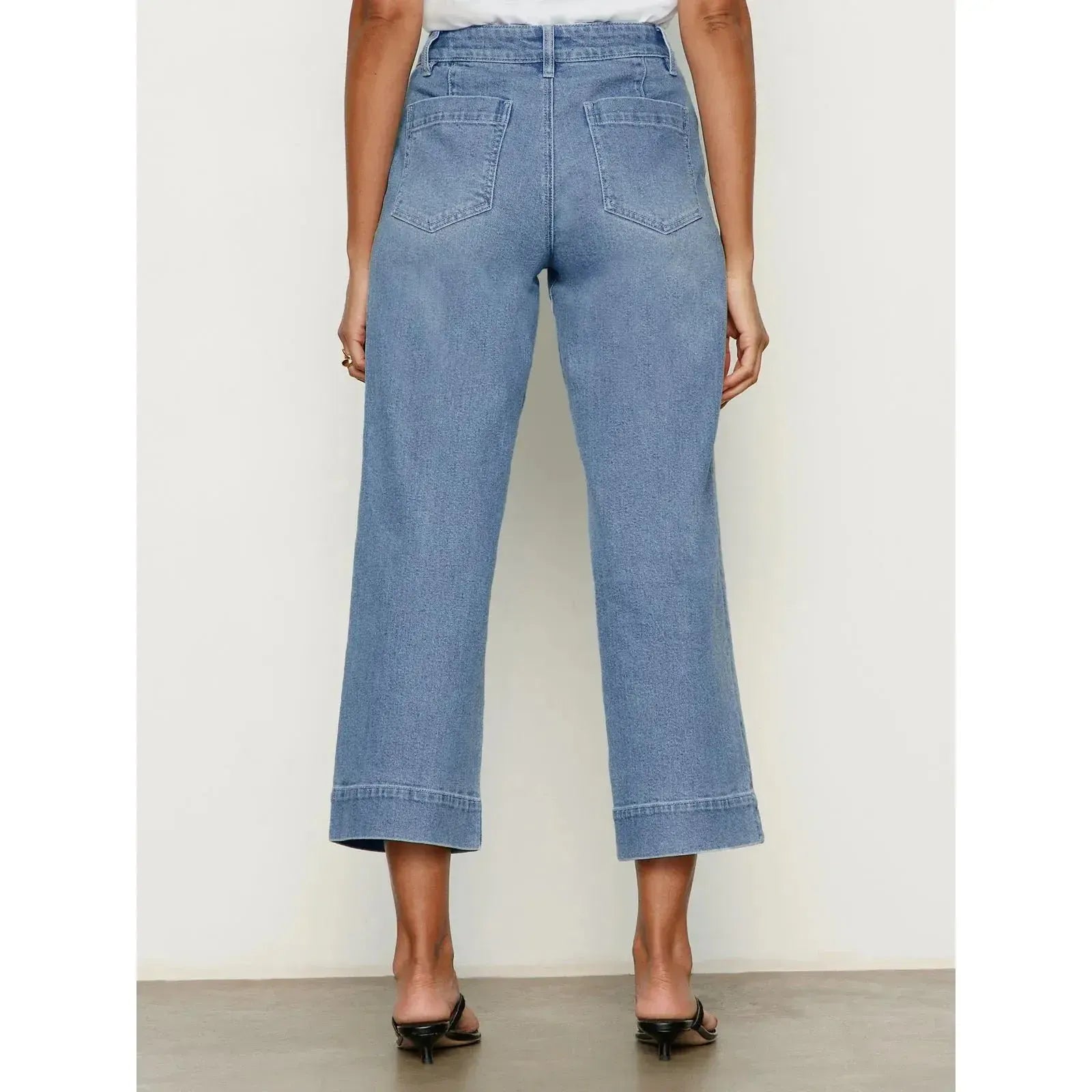 THE MARINE CROPPED JEAN-LADIES DENIM-SANCTUARY-JB Evans Fashions & Footwear