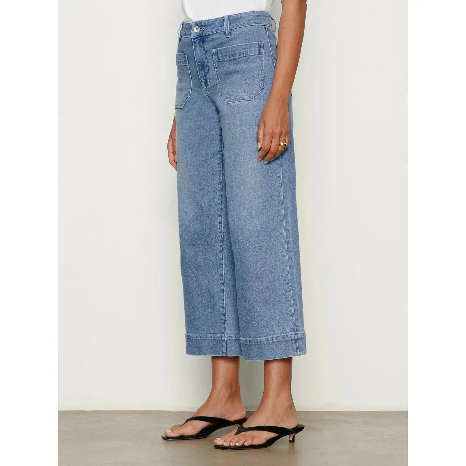 THE MARINE CROPPED JEAN-LADIES DENIM-SANCTUARY-JB Evans Fashions & Footwear