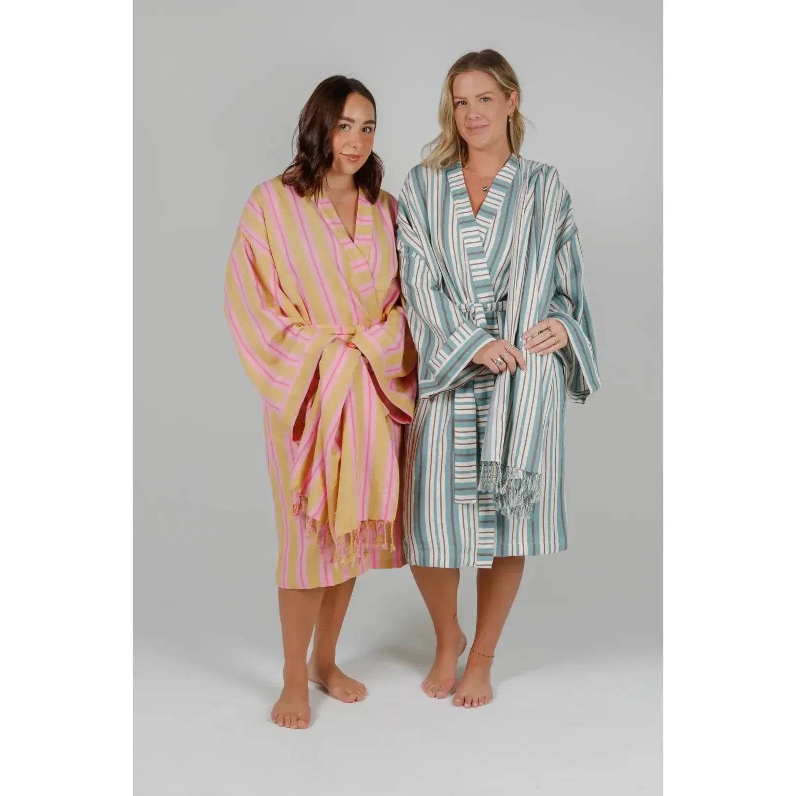 THE MISTRAL STRIPE ROBE-LADIES LOUNGE & SLEEPWEAR-TOFINO TOWEL CO-JB Evans Fashions & Footwear