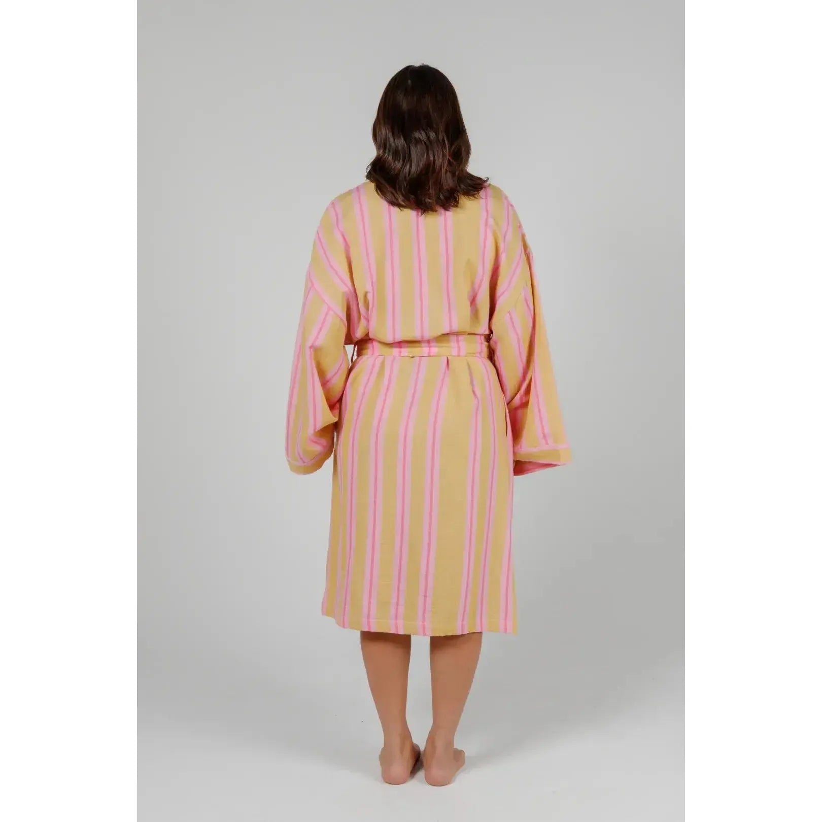 THE MISTRAL STRIPE ROBE-LADIES LOUNGE & SLEEPWEAR-TOFINO TOWEL CO-JB Evans Fashions & Footwear
