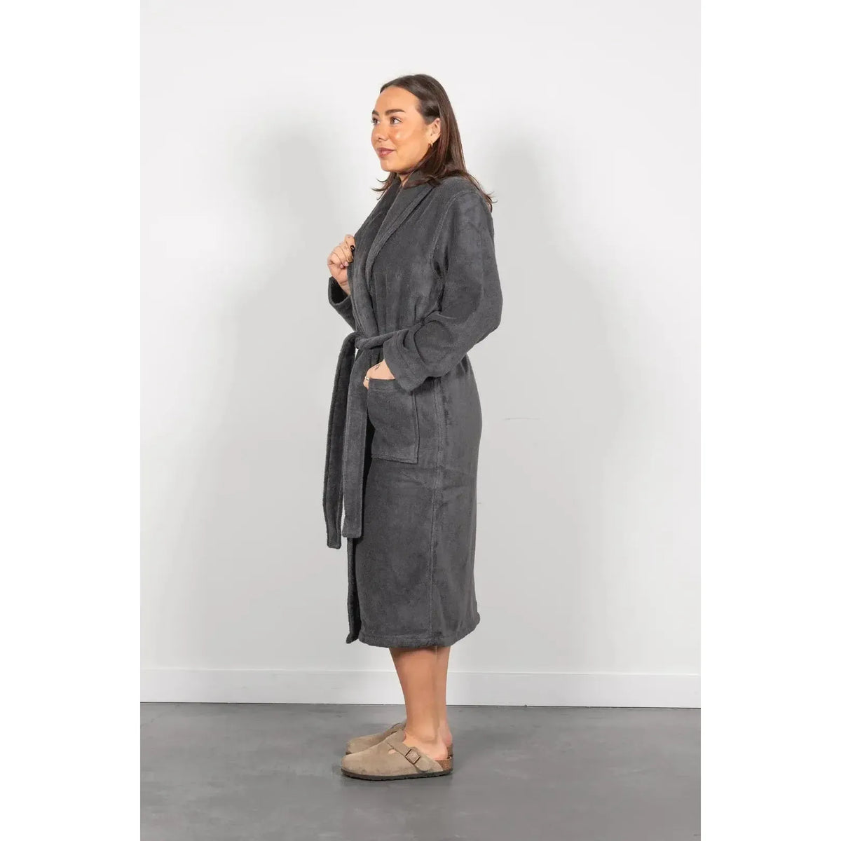 THE NOVA BOUCLE UNISEX TERRY ROBE-LADIES LOUNGE & SLEEPWEAR-TOFINO TOWEL CO-JB Evans Fashions & Footwear