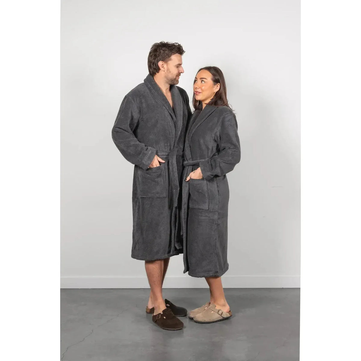 THE NOVA BOUCLE UNISEX TERRY ROBE-LADIES LOUNGE & SLEEPWEAR-TOFINO TOWEL CO-JB Evans Fashions & Footwear