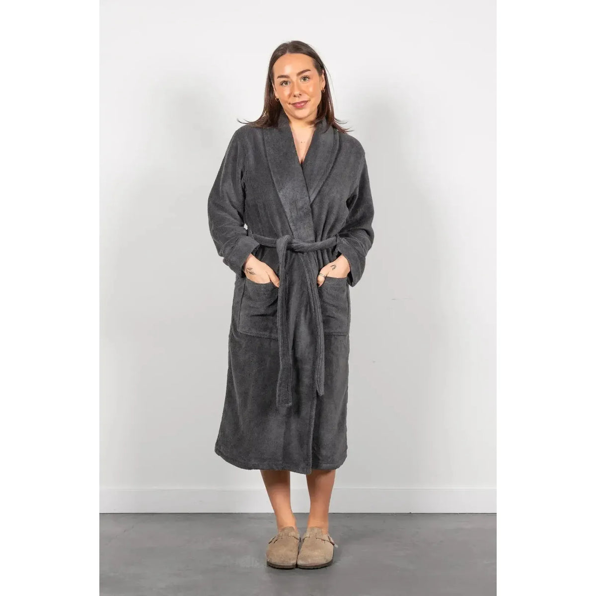 THE NOVA BOUCLE UNISEX TERRY ROBE-LADIES LOUNGE & SLEEPWEAR-TOFINO TOWEL CO-JB Evans Fashions & Footwear