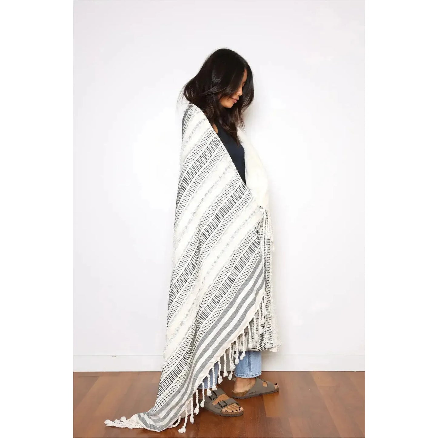 THE OPHELIA FLEECE THROW-HOME-TOFINO TOWEL CO-JB Evans Fashions & Footwear