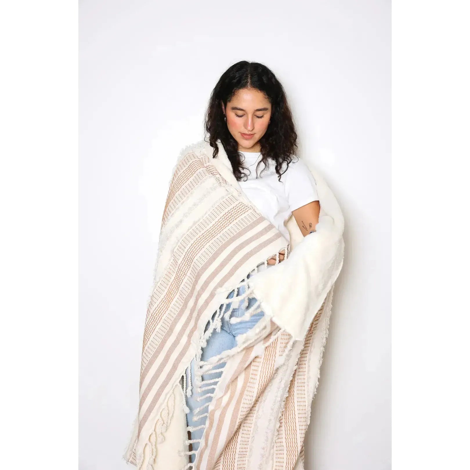 THE OPHELIA FLEECE THROW-HOME-TOFINO TOWEL CO-JB Evans Fashions & Footwear
