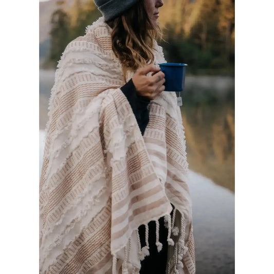THE OPHELIA FLEECE THROW-HOME-TOFINO TOWEL CO-JB Evans Fashions & Footwear