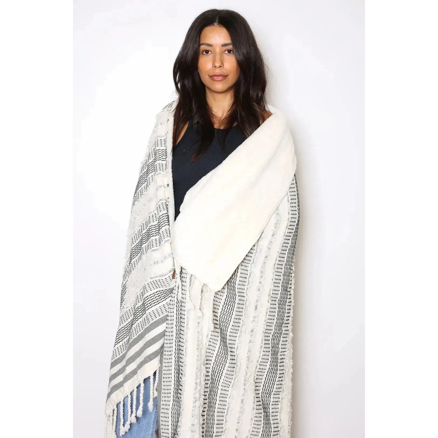 THE OPHELIA FLEECE THROW-HOME-TOFINO TOWEL CO-JB Evans Fashions & Footwear