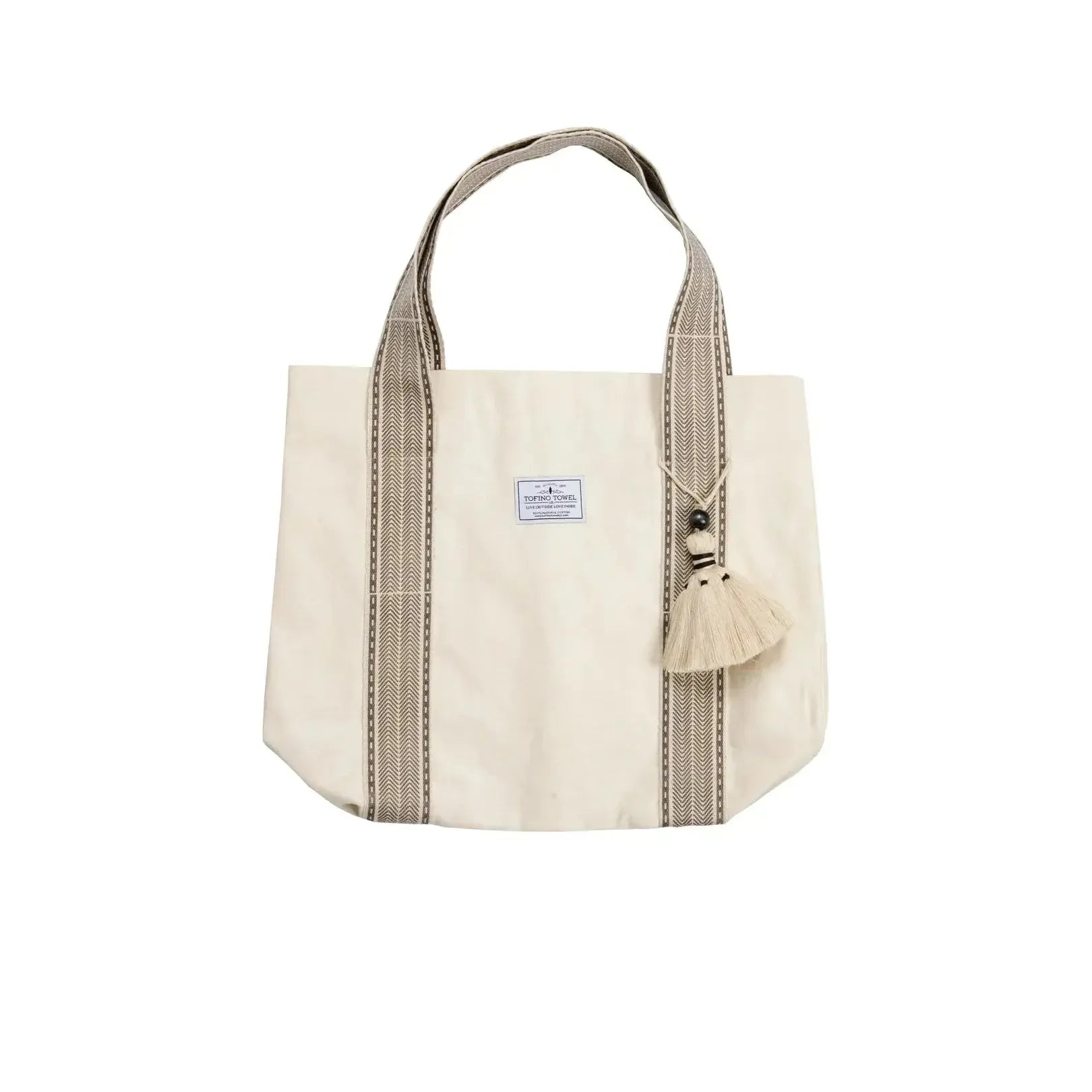 THE ORLA TASSEL TOTE BAG-TRAVEL ACCESSORIES-TOFINO TOWEL CO-JB Evans Fashions & Footwear