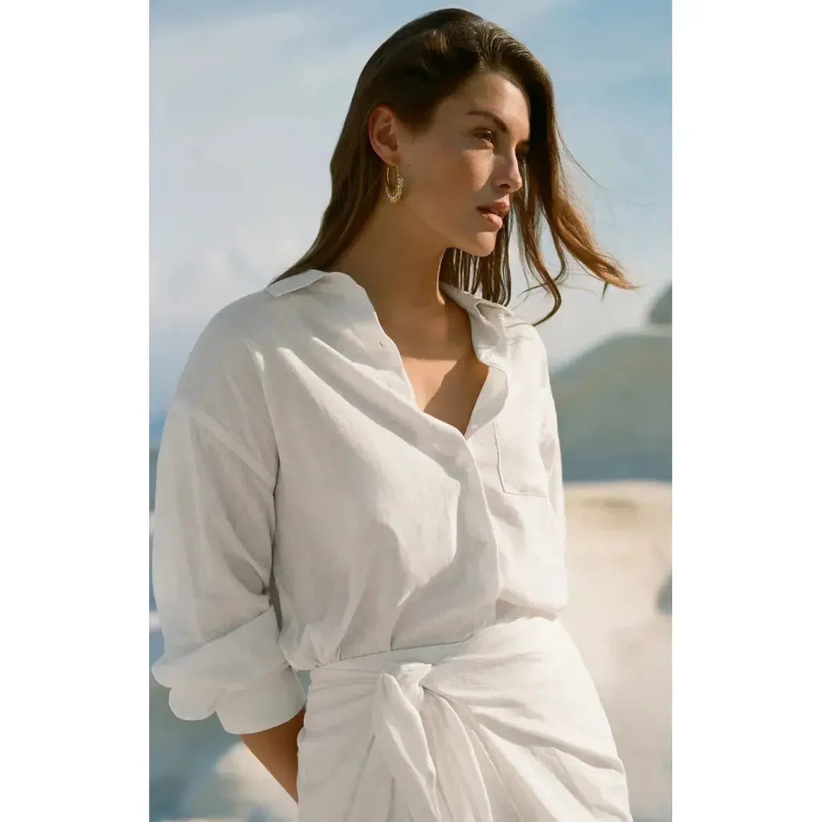 THE PERFECT BUTTON UP-LADIES TOPS-Z SUPPLY-JB Evans Fashions & Footwear