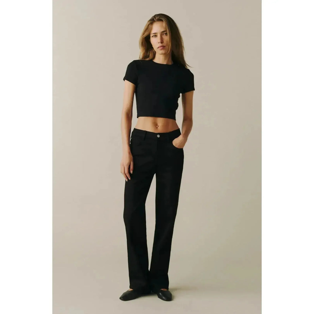 THE VANCOUVER MID RISE STRAIGHT-LADIES DENIM-WARP & WEFT-JB Evans Fashions & Footwear
