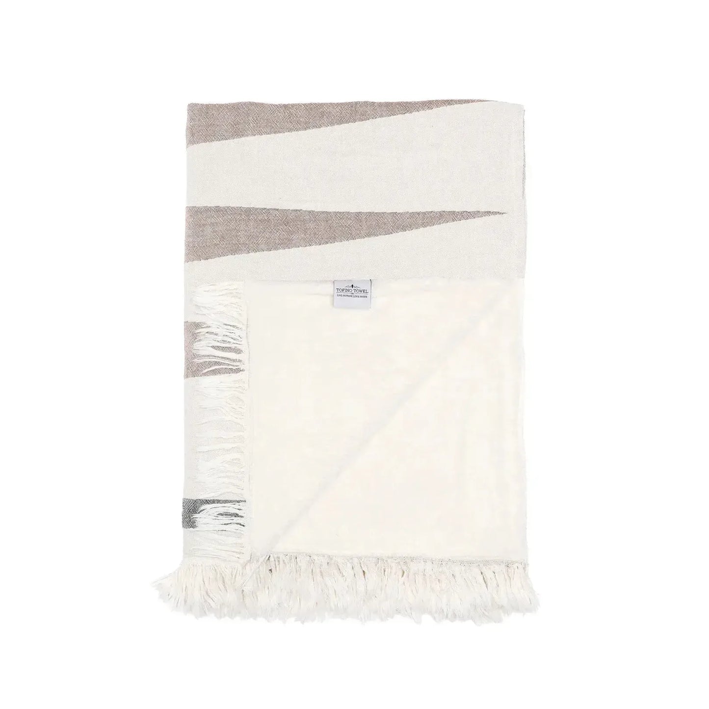 THE WREN FLEECE THROW GRANITE-HOME-TOFINO TOWEL CO-JB Evans Fashions & Footwear