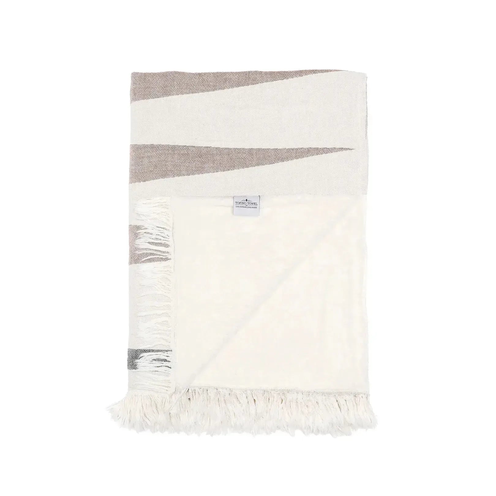 THE WREN FLEECE THROW GRANITE-HOME-TOFINO TOWEL CO-JB Evans Fashions & Footwear