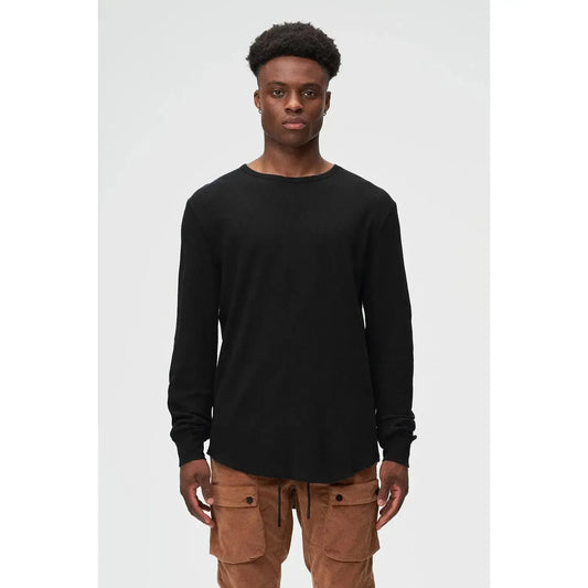 THERMAL WAFFLE HI-LO-MENS T-SHIRTS & POLO'S-KUWALLA-JB Evans Fashions & Footwear