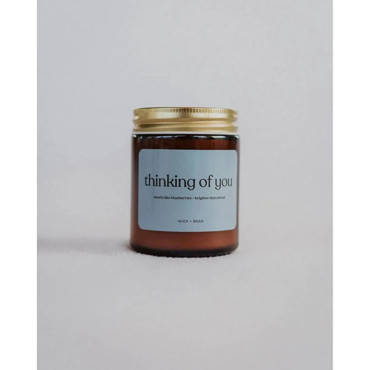 THINKING OF YOU 9OZ CANDLE-HOME-WICK + BEAR-JB Evans Fashions & Footwear