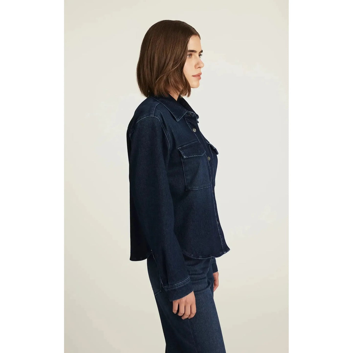 TIA DARK BLUE MOVE-LADIES LIGHTWEIGHT COATS & JACKETS-MAVI-JB Evans Fashions & Footwear