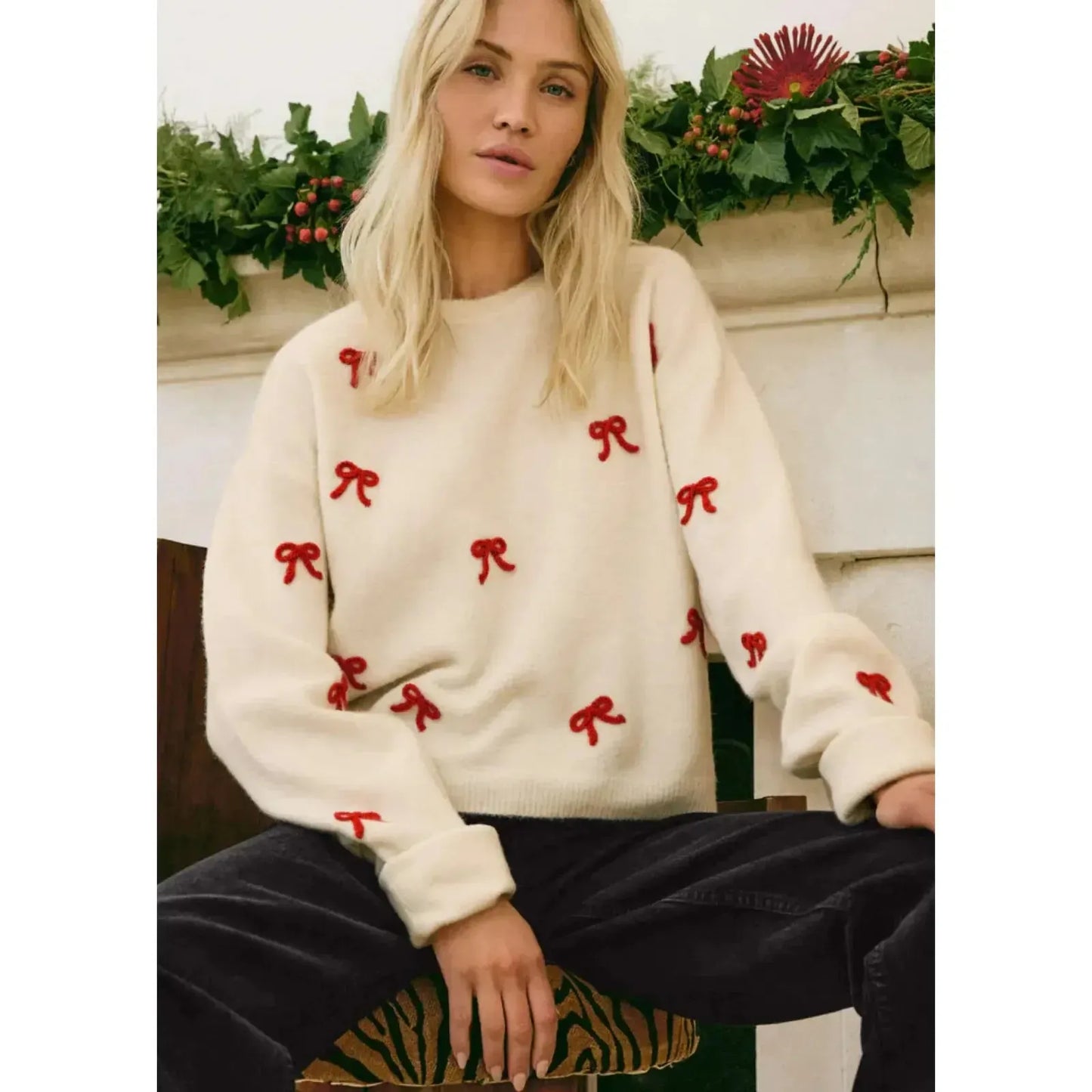 TIE THE RIBBON SWEATER-LADIES SWEATERS & KNITS-Z SUPPLY-JB Evans Fashions & Footwear