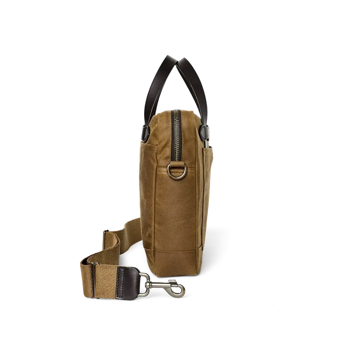 TIN CLOTH COMPACT BRIEFCASE-TRAVEL ACCESSORIES-FILSON-JB Evans Fashions & Footwear