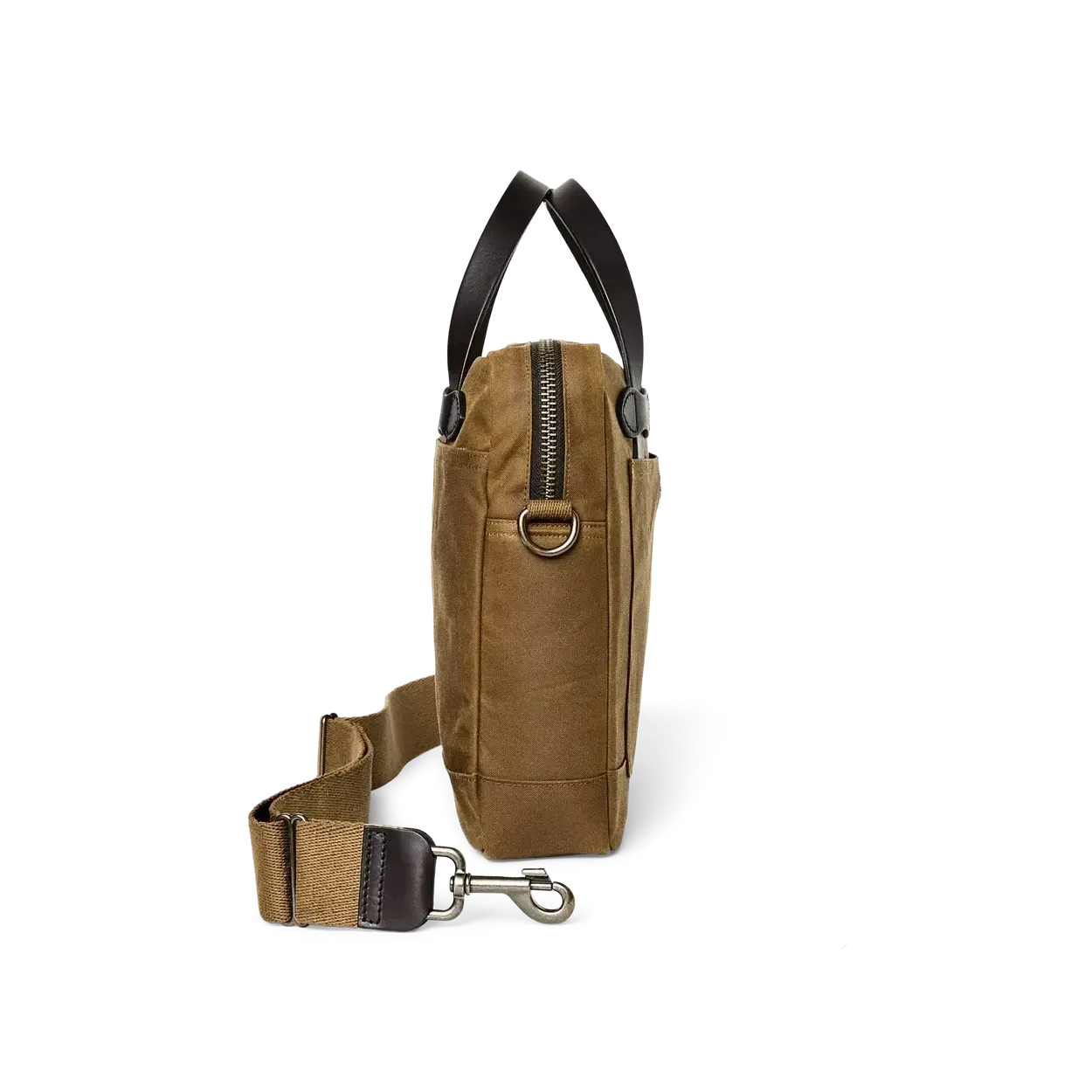TIN CLOTH COMPACT BRIEFCASE-TRAVEL ACCESSORIES-FILSON-JB Evans Fashions & Footwear