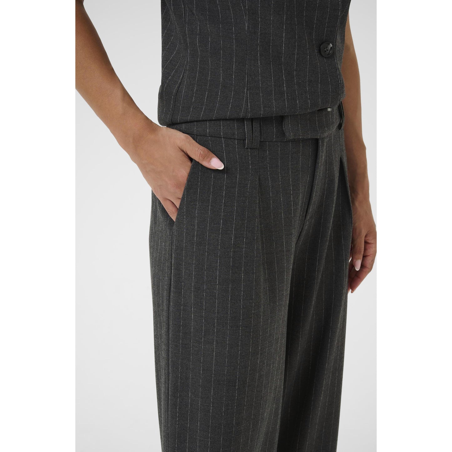 TINGLE PANT-LADIES DRESS PANTS-CREAM-JB Evans Fashions & Footwear
