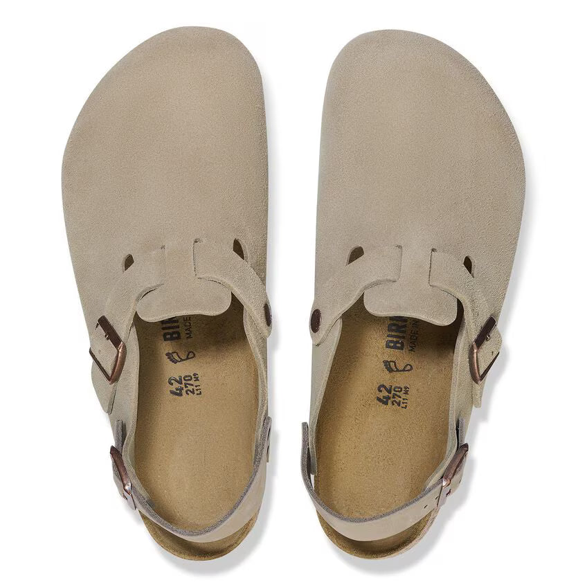 TOKIO SUEDE TAUPE N-SANDALS-BIRKENSTOCK-JB Evans Fashions & Footwear