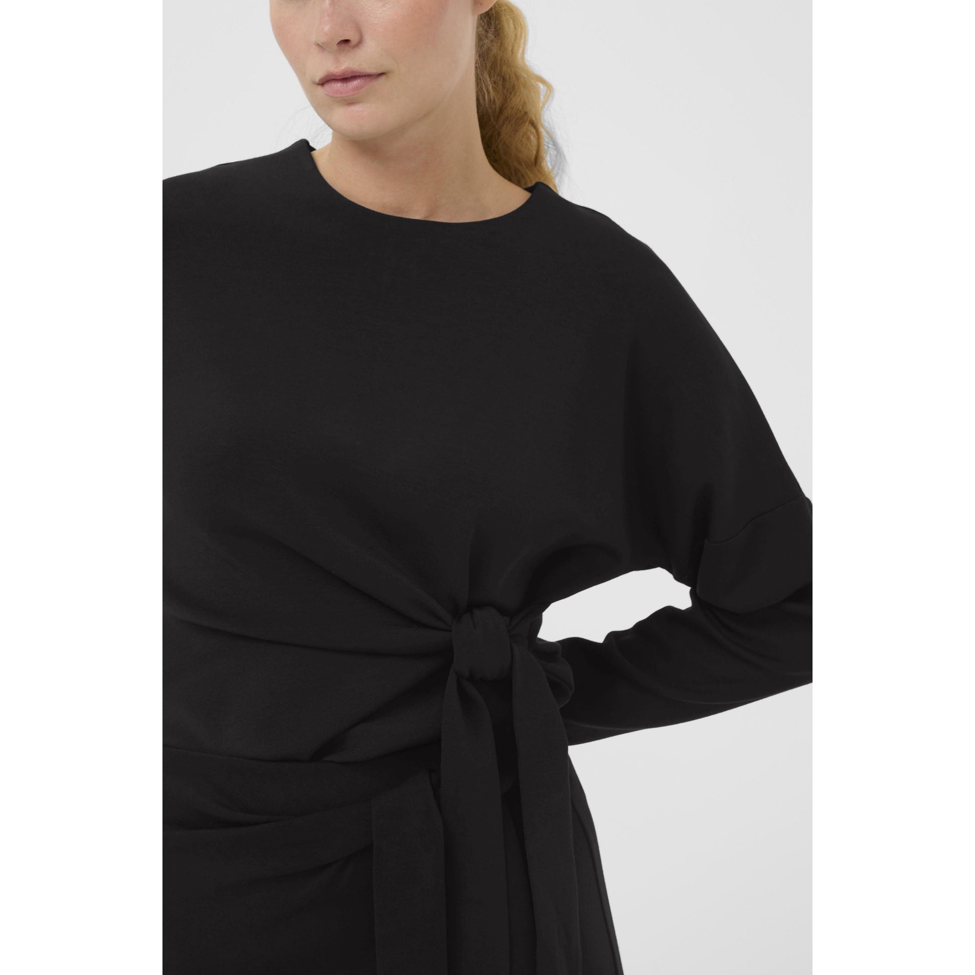 TRI VINCENT KNOT BLOUSE-LADIES TOPS-INWEAR-JB Evans Fashions & Footwear