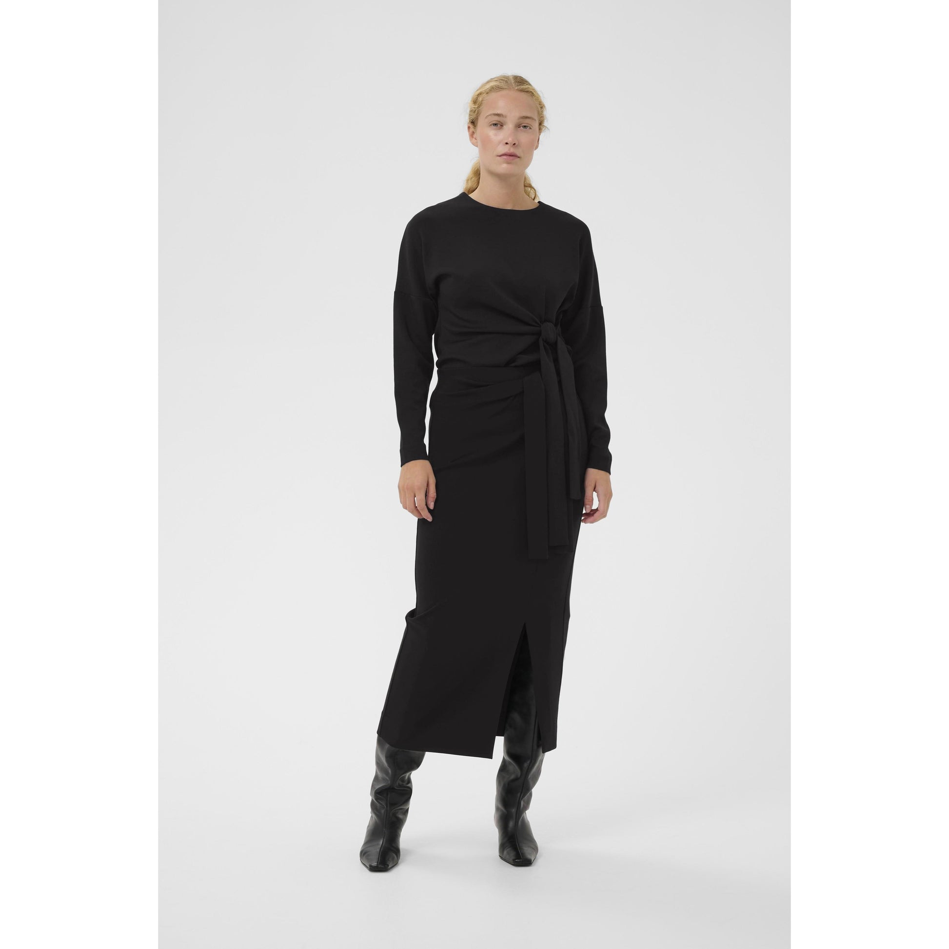 TRI VINCENT KNOT BLOUSE-LADIES TOPS-INWEAR-JB Evans Fashions & Footwear