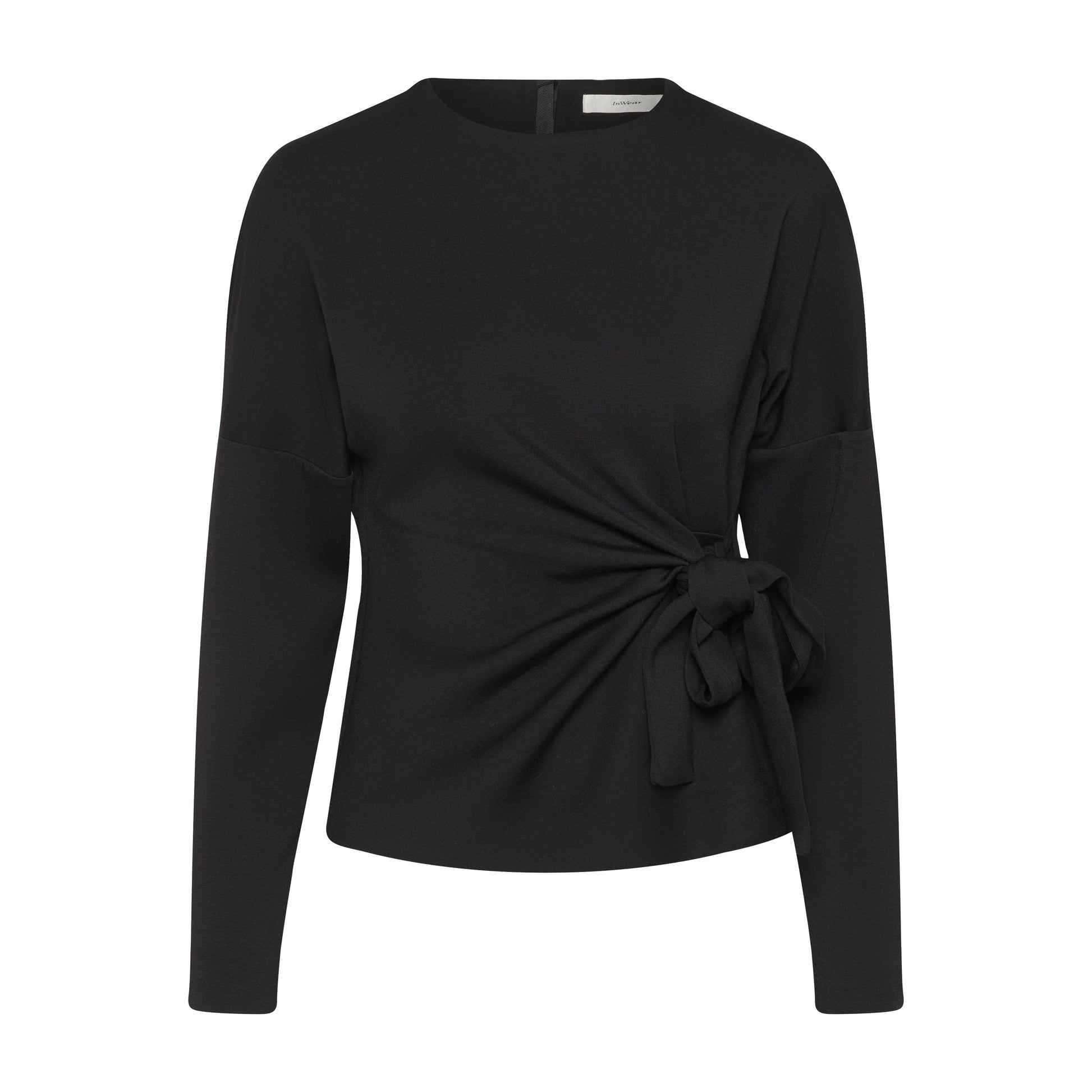 TRI VINCENT KNOT BLOUSE-LADIES TOPS-INWEAR-JB Evans Fashions & Footwear