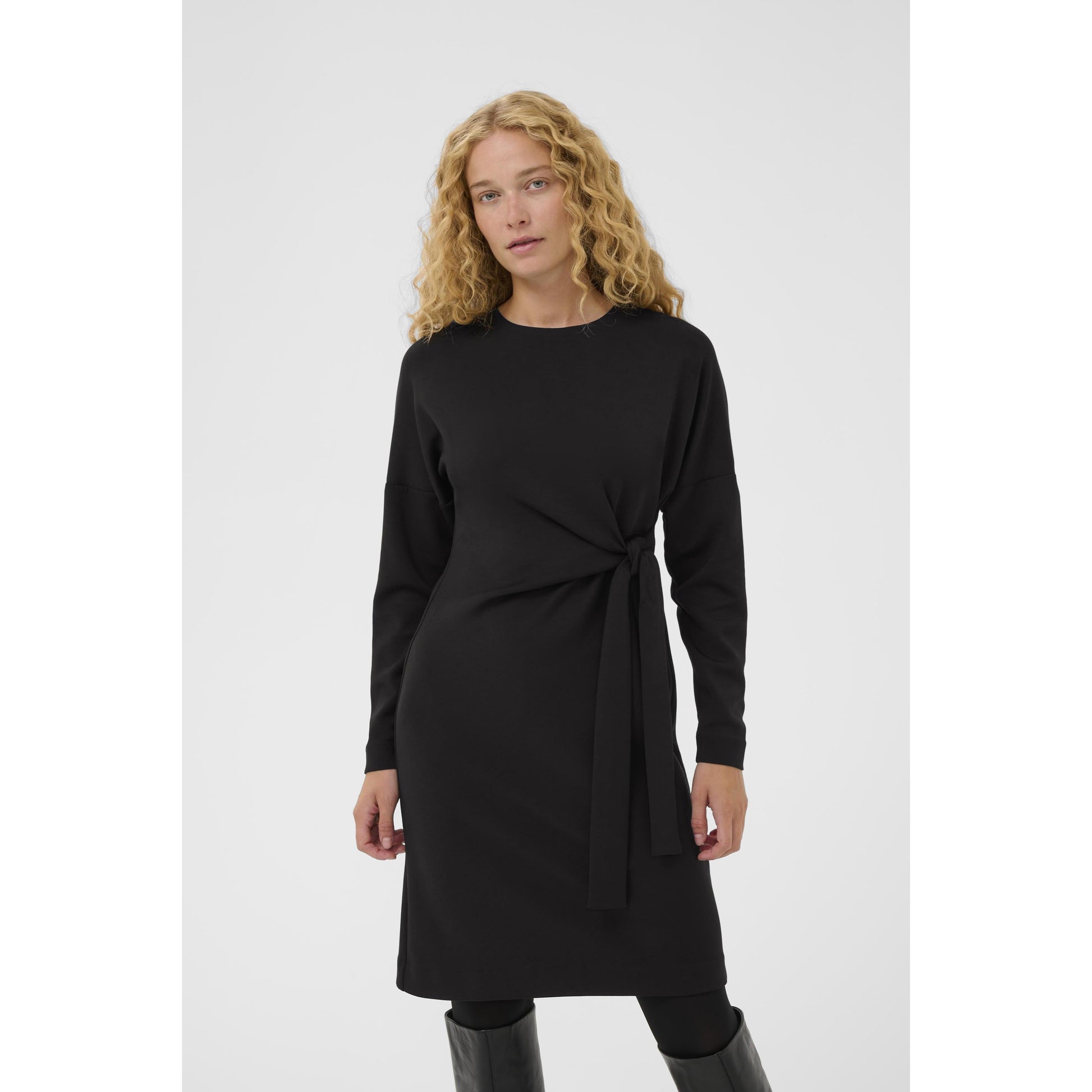 TRI VINCENT KNOT DRESS-LADIES DRESSES & JUMPERS-INWEAR-JB Evans Fashions & Footwear