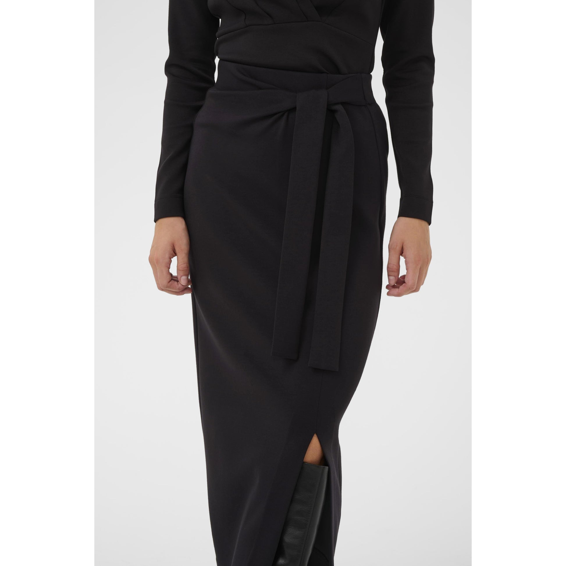 TRI VINCENT KNOT SKIRT-SKIRTS-INWEAR-JB Evans Fashions & Footwear