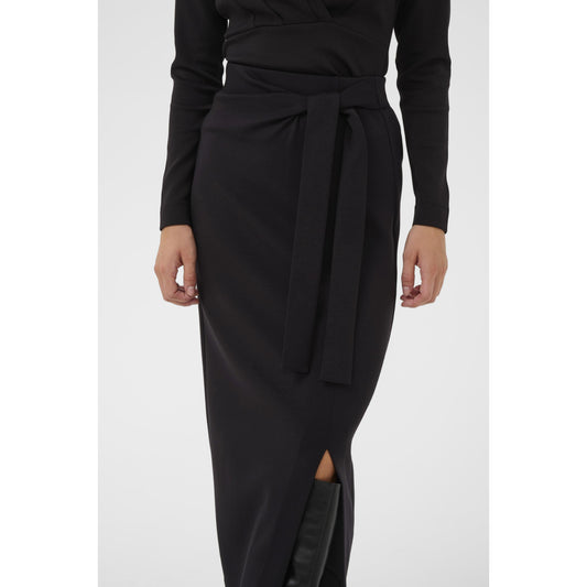 TRI VINCENT KNOT SKIRT-SKIRTS-INWEAR-JB Evans Fashions & Footwear