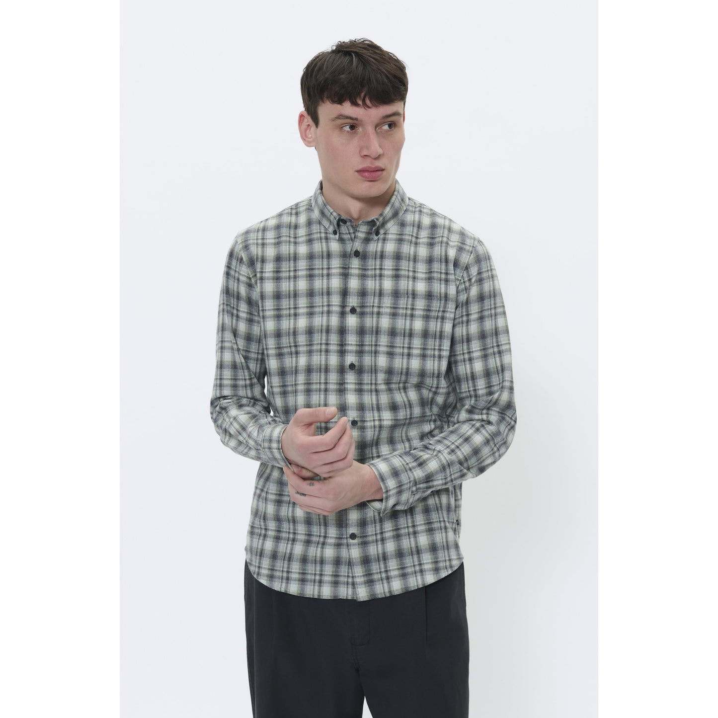 TROSTOL BD PLAID FLANNEL-MENS SHIRTS-MATINIQUE-JB Evans Fashions & Footwear
