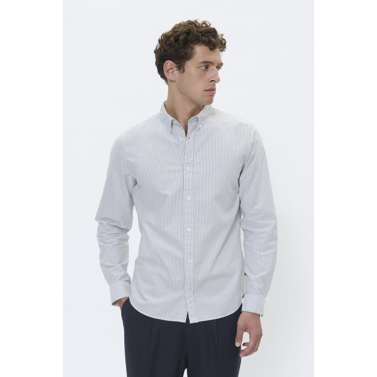 TROSTOL BUTTON DOWN-MENS SHIRTS-MATINIQUE-JB Evans Fashions & Footwear