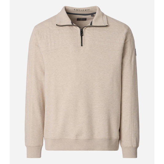 TROYER QUILTED FRONT 1/4 ZIP-MENS SWEATERS & KNITS-CASA C MODA-JB Evans Fashions & Footwear