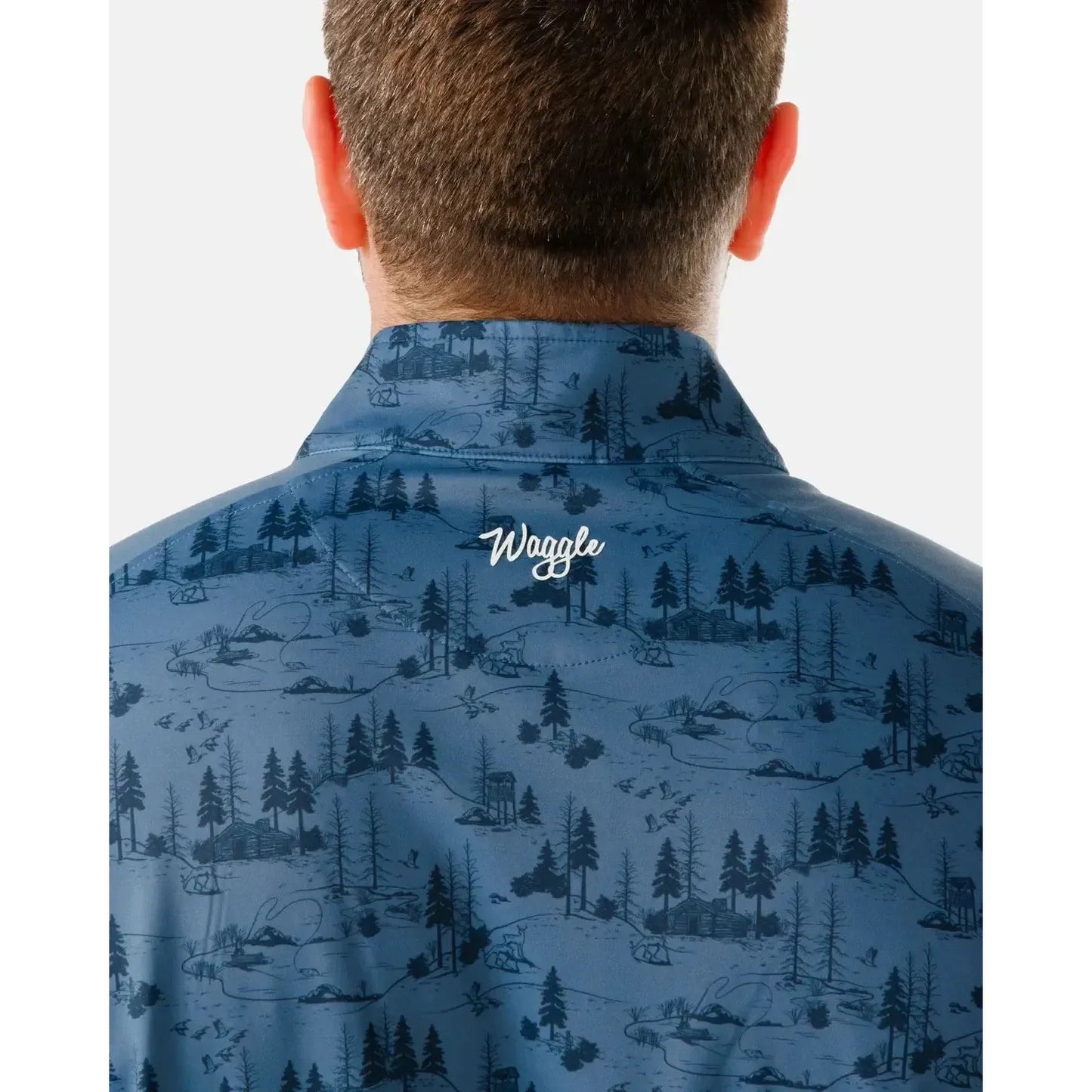 UP NORTH MENS TWILIGHT QUARTER ZIP-MENS SWEATERS & KNITS-WAGGLE-JB Evans Fashions & Footwear