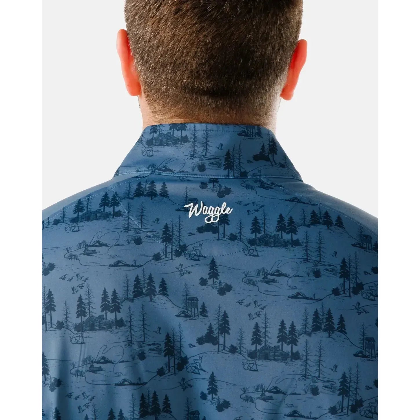 UP NORTH MENS TWILIGHT QUARTER ZIP-MENS SWEATERS & KNITS-WAGGLE-JB Evans Fashions & Footwear