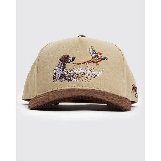 UPLAND CORDUROY BRIM HAT-MENS HATS-WAGGLE-JB Evans Fashions & Footwear